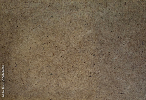 Natural recycled paper texture background with organic fiber details