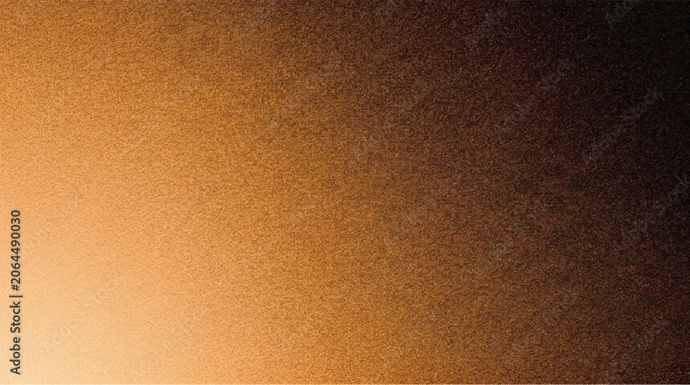 Fototapeta premium Golden Brown Grainy Texture Gradient Abstract Background