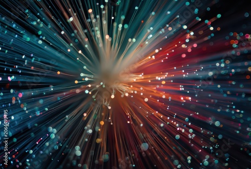 Fiber Optic Burst Network Data Transmission Technology Background
