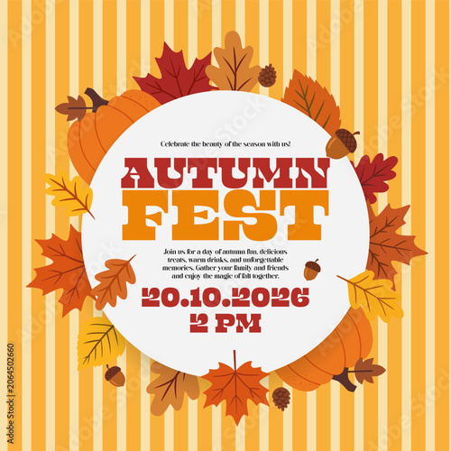 Join Us for Autumn Fest With Food, Drinks, and Fun Activities on Twenty Octob...