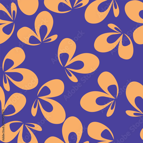 Beautiful seamless floral pattern with watercolor summer flowers. Stock illustration