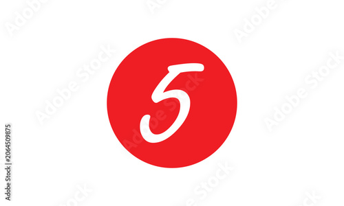 Red 3D number one icon and symbol sign button illustration vector business logo concept