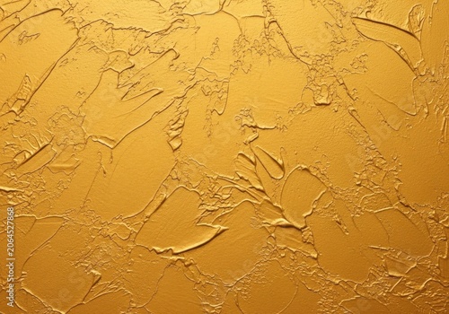 Textured gold surface with dramatic lighting and abstract patterns creating a luxurious backdrop for design projects
