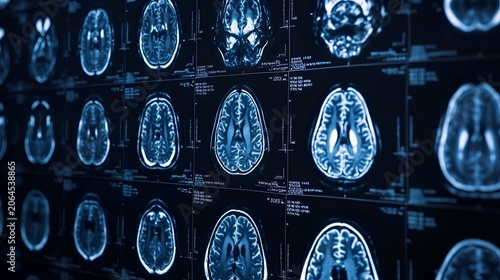 human brain ct scans 
