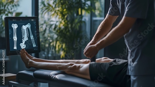 man exercising in gym