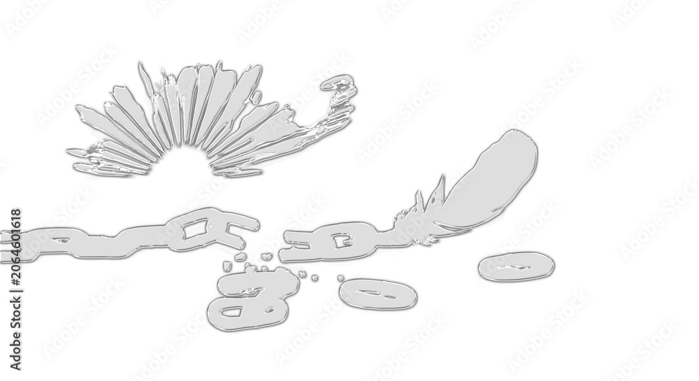 Fototapeta premium A detailed illustration of a mechanical device with gears and cogs on a transparent background