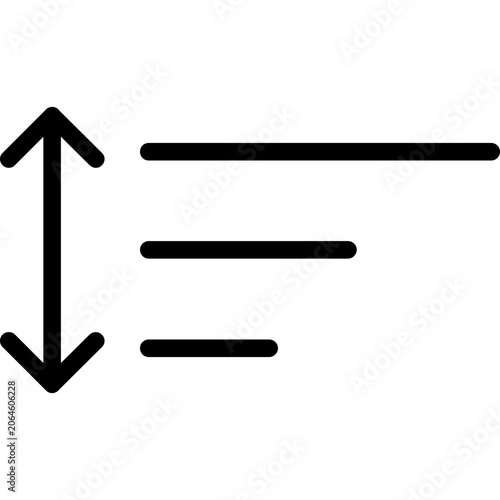 Line height Icon