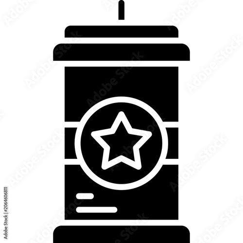 Принти на полотні Police box Icon