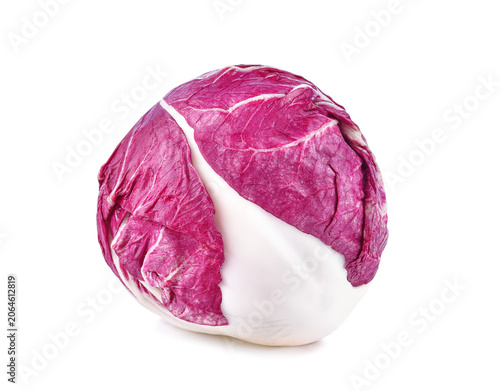 Radicchio isolated on transparent background. PNG