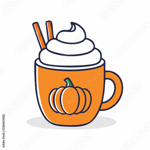 Pumpkin Spice Latte Icon