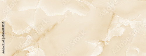 Tableau sur toile Wonderful Beige Onyx marble stone texture.