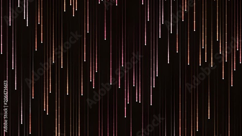 Abstract vertical lines with gradient on dark background