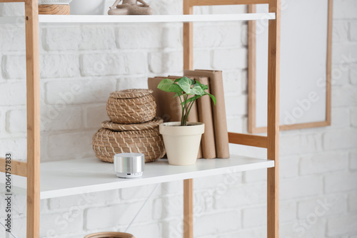 Shelving unit with wireless...