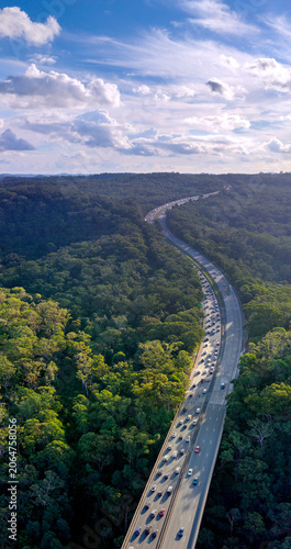 D Hwy_M1_Jam Bridge 2 sky top long vert pan