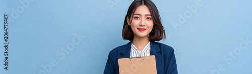 Professional Woman with Cli...