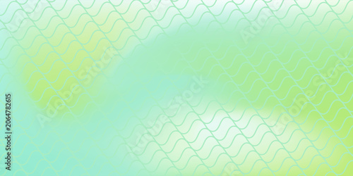 Foto Light green and lime yellow wavy lines