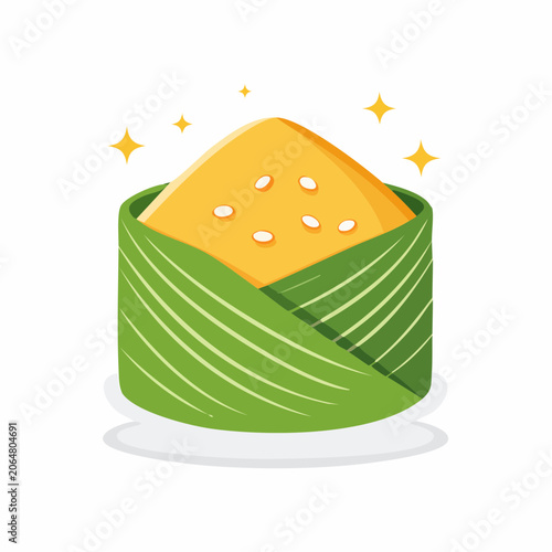 Zongzi Dumpling Illustration