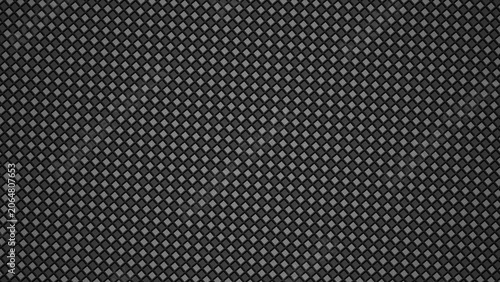 Tableau sur toile Seamless dark woven fabric texture pattern