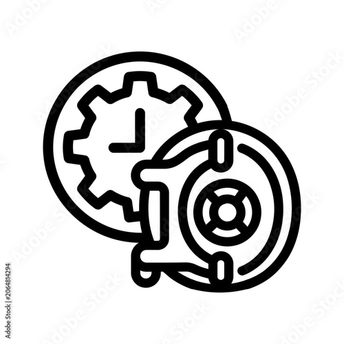 Real Time Gross Settlement Icon for High Value Banking
