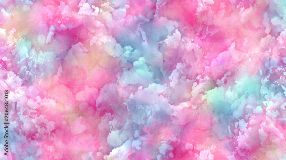 Fototapeta premium Pastel Cloudscape Artwork