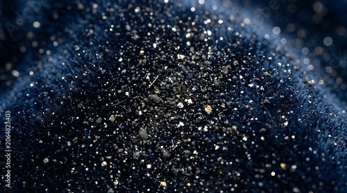 Shimmering Metallic Velvet Luxury Fabric Texture with Dust Coating