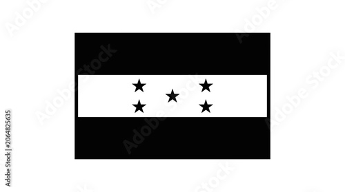 Honduras Flag, National Symbol, Official Country Emblem, Central America