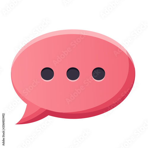 Cartoon pig face icon isolated