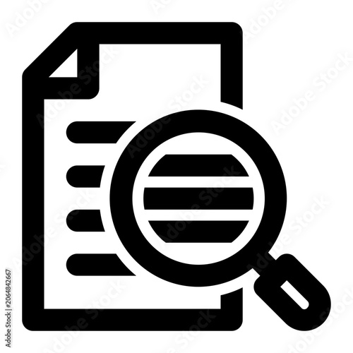 Evidence Outline Icon