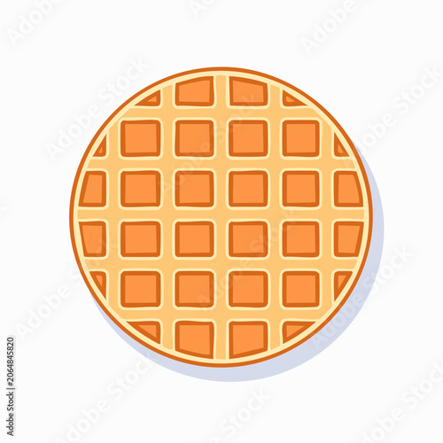 Round Waffle Icon