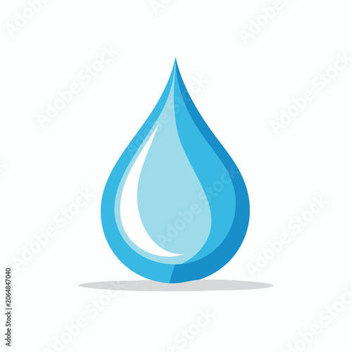 Blue Water Drop Icon