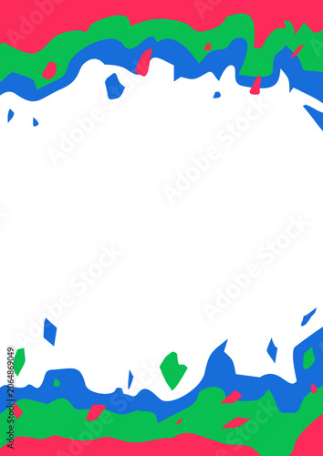 Abstract background,red,green,blue on white, vector background, world cup color