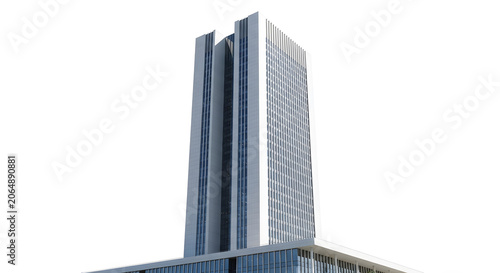A sleek skyscraper stands tall amidst a bustling cityscape at dusk Whisk_fe755aa160d6cfb9d5b49b006243bb81dr with modern architecture and glass facade.