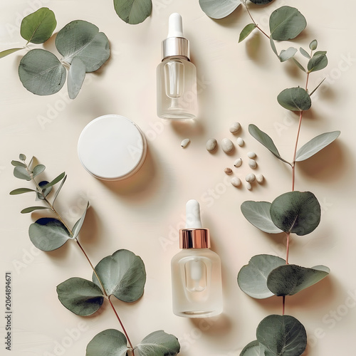 Clean Beauty Flat Lay