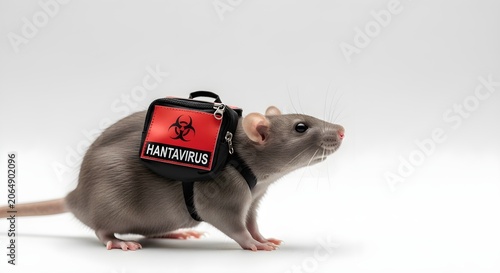 Laboratory Rat Carrying Battery Pack