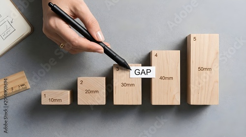Scaling the measured steps of progress while identifying the hidden bridges required for seamless growth