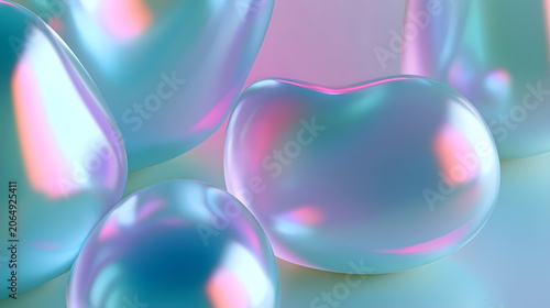 Vibrant Organic Forms