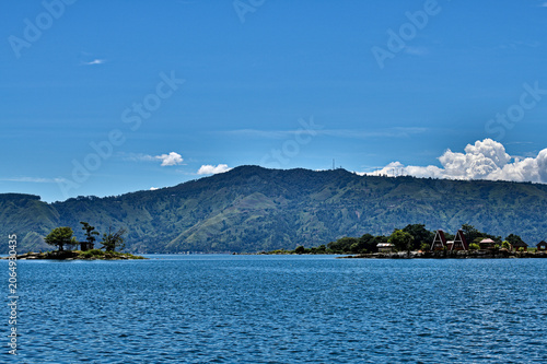 Volcanic landscape of North Sumatra