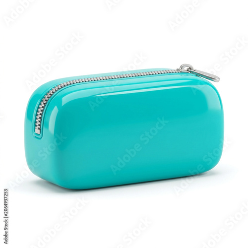 Toy style desktop storage case showing a smooth rounded boxy structure