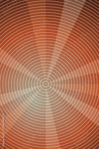Abstract concentric circles pattern with gradient