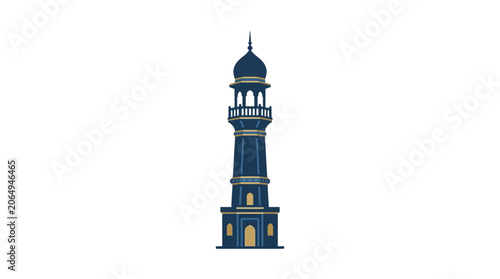Konstfotografi Islamic Minaret Tower, Mosque Architecture, Traditional Middle Eastern Design