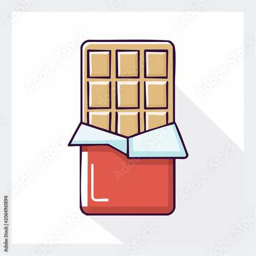 Chocolate bar icon