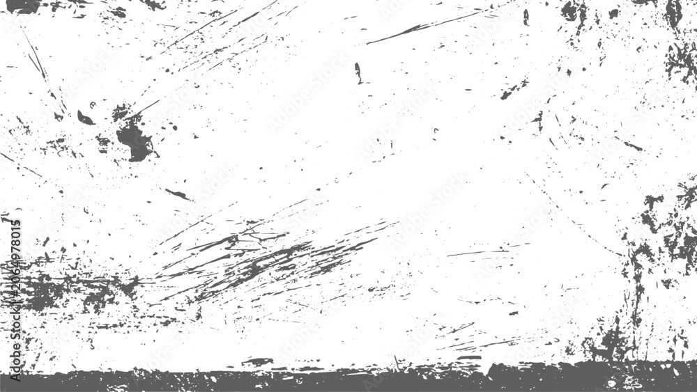 Fototapeta premium Transparent Grunge Overlay Featuring Vintage Scratches Worn Surface Damage and Abstract Distress Texture Elements.