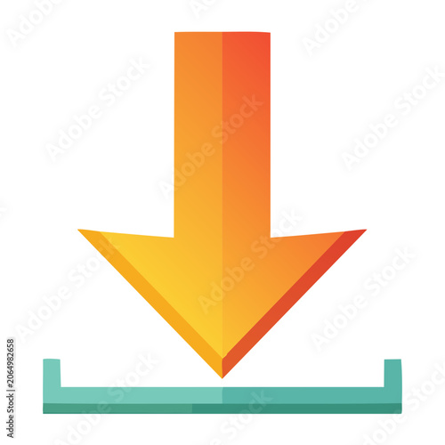 download arrow