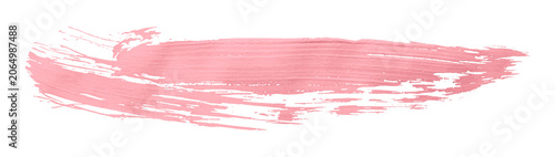 pink brush isolated on transparent background pink watercolor