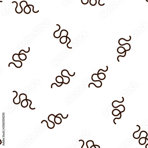 Billede på lærred pattern cordage rope cartoon