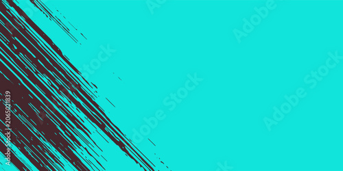 Canvas Print Abstract halftone wave dots background