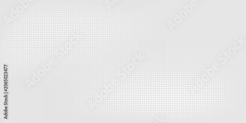 Vector dot white gray wave light technology texture background. Abstract neutral rectangle good art