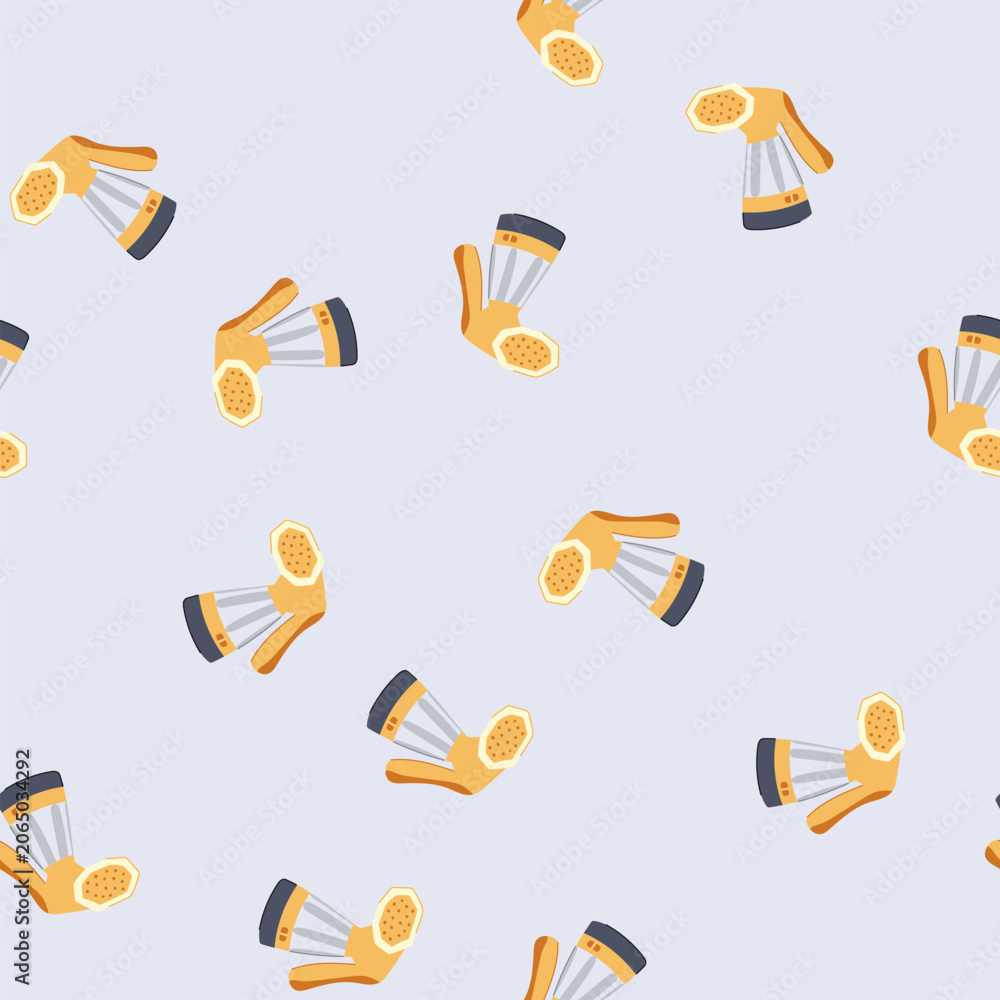 Obraz premium pattern dry garment steamer cartoon. portable vertical, hand laundry, ironing woman dry garment steamer sign. seamless vector illustration