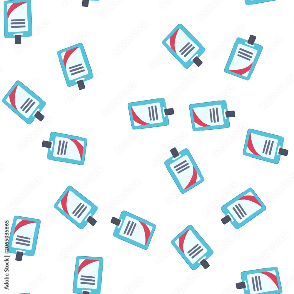 Fototapeta premium pattern information id card cartoon. name access, pass contact, document business information id card sign. seamless symbol vector illustration