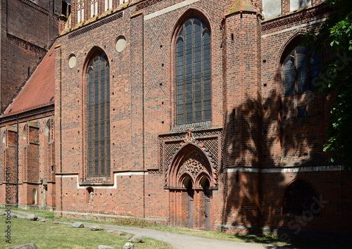 Historical Stephan Church in the Old Town of Tangermünde, Saxony - Anhalt